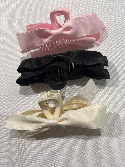 Ribbon Bowknot hair clip