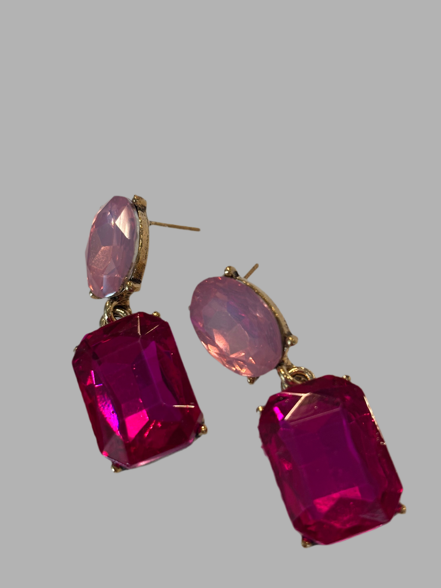 Bling Crystal drop earrings