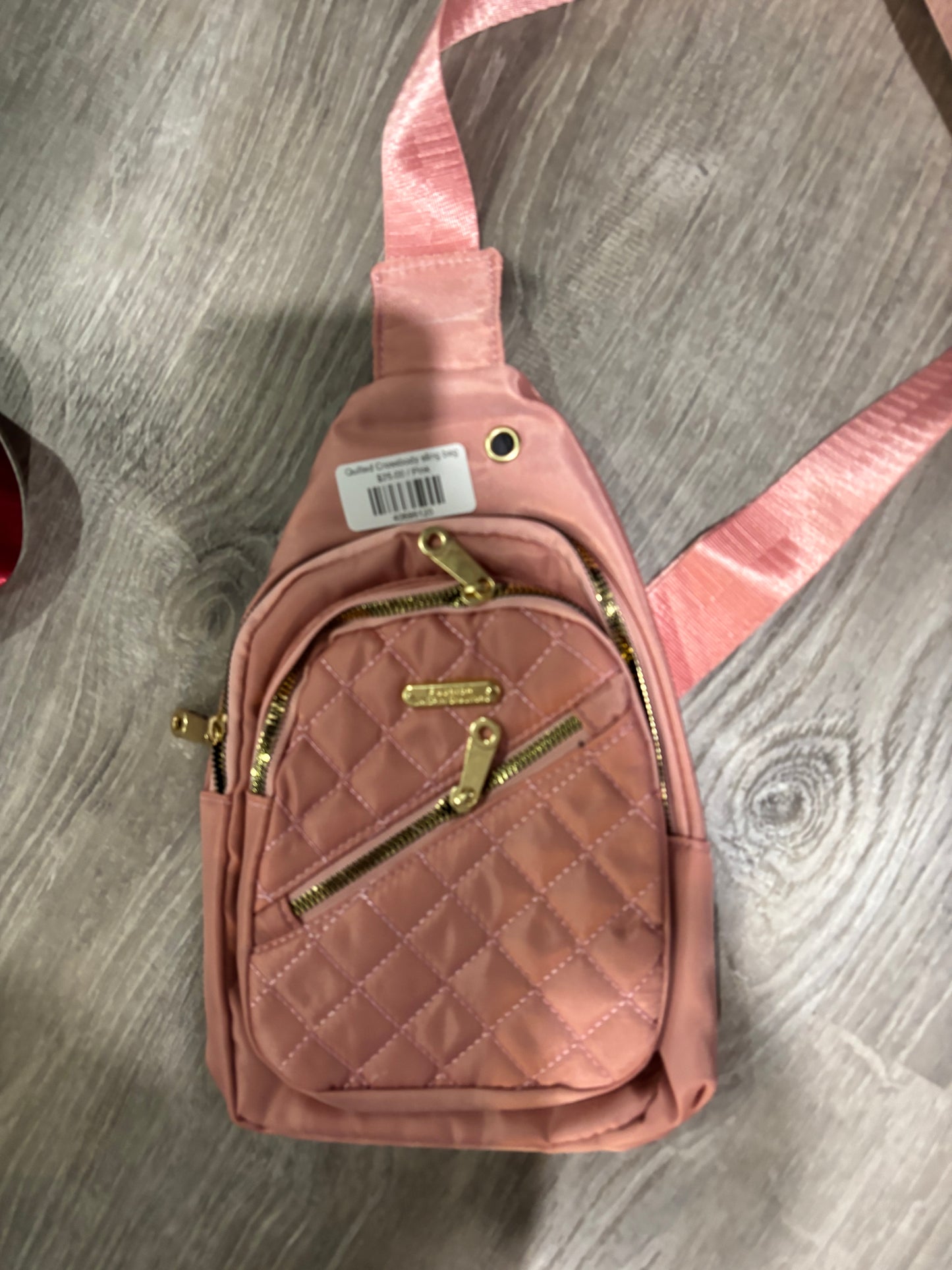 Quilted Crossbody sling bag