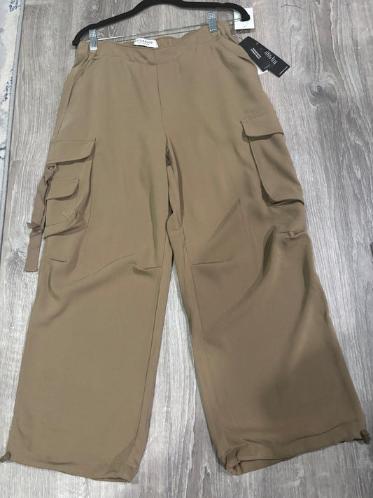 Liverpool cinch hem pull on parachute pants