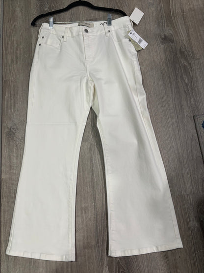 Liverpool Hannah crop flare white